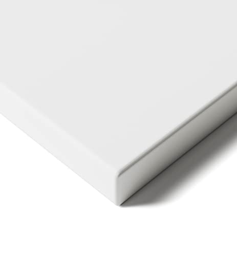 Desktronic Mesa de escritorio de 140 x 70 cm, perfecta para escritorios, mesas de comedor y mucho más, fabricado en Europa, mesa estable de 25 mm (blanco)