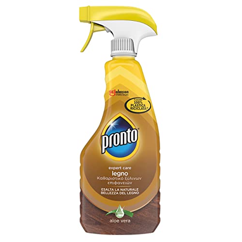 Pronto Pistola Aloe Vera, Limpiador Multiusos 5 en 1 para Muebles y Madera, 500 ml