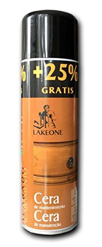 Lakeone Cera De Mantenimiento Para Muebles De Madera Barnizados O Encerados (500 Ml)