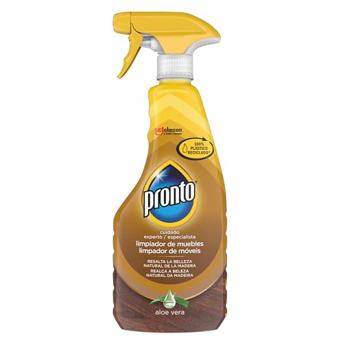 Pronto Pistola Aloe Vera, Limpiador Multiusos 5 en 1 para Muebles y Madera, 500 ml